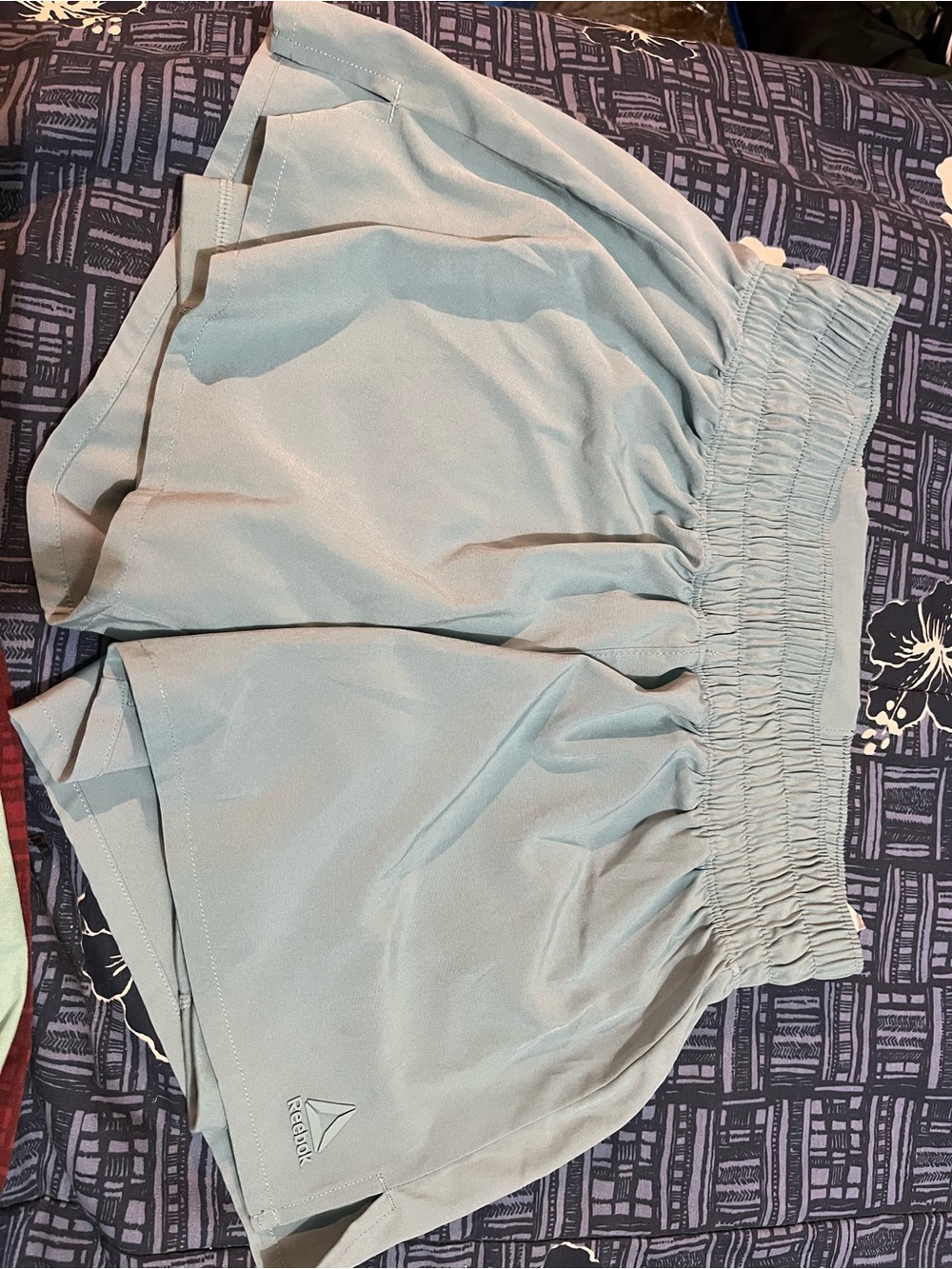 Reebok Light Mint Athletic Shorts
